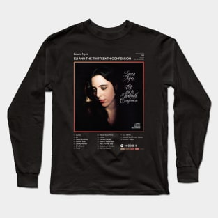 Laura Nyro - Eli And The Thirteenth Confession Tracklist Album Long Sleeve T-Shirt